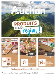 Prospectus Auchan Hypermarché à Andrézieux-Bouthéon, "PRODUITS de notre région !", 4 pages, 20/02/2024 - 25/02/2024