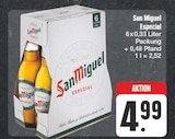 San Miguel Especial im Angebot bei EDEKA in Pirna San Miguel Especial Angebote von San Miguel bei EDEKA Pirna für 4,99 €