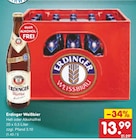 Weißbier Hell oder Alkoholfrei im Angebot bei Netto Marken-Discount in Bensheim Weißbier Hell oder Alkoholfrei Angebote von Erdinger bei Netto Marken-Discount Bensheim für 13,99 €