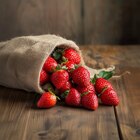 Fraise Mara des bois. à Carrefour Market dans Liesse-Notre-Dame