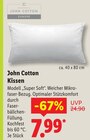 Kissen Angebote von John Cotton bei Lidl Lingen für 7,99 €
