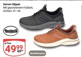 Herren-Slipper Angebote von Dockers by Gerli bei GLOBUS Trier für 49,99 €