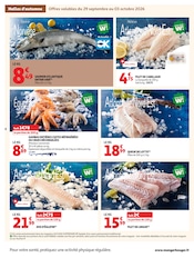 Promos Fruits De Mer dans le catalogue "LES HALLES d'automne" de Auchan Supermarché Fruits De Mer en promo dans le catalogue Auchan Supermarché à la page 8