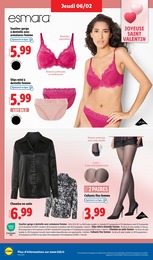 Offre Lingerie Femme dans le catalogue Lidl du moment à la page 34