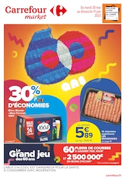 Carrefour Market Catalogue "60 ans", 48 pages, Saint-Androny,  30/05/2023 - 11/06/2023