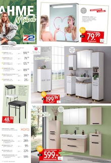 Bad-Spiegelschrank im Zurbrüggen Prospekt "MITNAHME MÖBEL" mit 28 Seiten (Bielefeld)