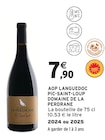 AOP Languedoc pic-saint-loup - DOMAINE DE LA PERDRANE en promo chez Intermarché Express AOP Languedoc pic-saint-loup - DOMAINE DE LA PERDRANE dans le catalogue Intermarché Express