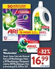 Waschmittel im Angebot bei ALDI SÜD in Memmingen Waschmittel Angebote von ARIEL bei ALDI SÜD Memmingen für 16,99 €