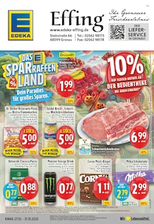 Aktueller EDEKA Prospekt für Gronau (Westfalen) und Ungebung,  Seiten zum blättern EDEKA Prospekt Aktuelle Angebote mit  Seiten in Gronau (Westfalen) und Umgebung