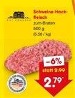 Schweine-Hackfleisch Angebote von Gut Ponholz bei Netto Marken-Discount Kirchheim für 2,79 €