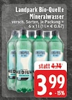 Aktuelle Wasser Angebote bei EDEKA in Duisburg Aktuelles Bio-Quelle Angebot bei EDEKA in Duisburg ab 3,99 €