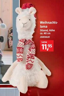 Weihnachtslama bei BAUHAUS in Oberhausen Weihnachtslama im Angebot bei BAUHAUS Oberhausen für 11,95 €