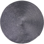 Set de table rond argent dans le catalogue Carrefour