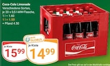Coca-Cola im Angebot bei GLOBUS in Krefeld Coca-Cola Angebote bei GLOBUS Krefeld für 14,99 €