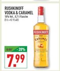Vodka & Caramel Angebote von Rushkinoff bei Marktkauf Hagen für 7,99 €