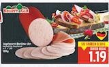 Jagdwurst Berliner Art von Bauern Gut für 1,19 € bei E center im Angebot Jagdwurst Berliner Art von Bauern Gut im aktuellen E center Prospekt
