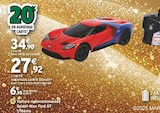 Voiture radiocommandée Spider-Man Ford GT 1/16ème - SPIDER-MAN - Intermarché Voiture radiocommandée Spider-Man Ford GT 1/16ème - SPIDER-MAN à 27,92 € dans le catalogue Intermarché