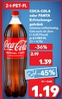 Erfrischungsgetränk Angebote von Coca-Cola bei Kaufland Kehl für 1,19 €