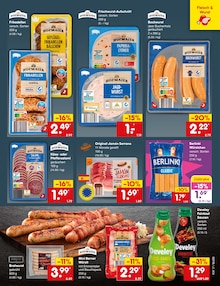 Bratwurst im Netto Marken-Discount Prospekt "Aktuelle Angebote" mit 69 Seiten (Oberhausen)