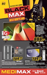 MEDIMAX Prospekt für Schorfheide: "DIE DEALS DES JAHRES. BLACK MAX. JETZT GEHT’S LOS!", 8 Seiten, 15.11.2024 - 22.11.2024