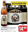 Weissbier Naturtrüb Angebote von Franziskaner bei E center Kirchheim für 14,99 €