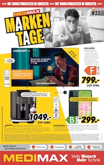 Aktueller MEDIMAX Prospekt "MARKENTAGE" Seite 1 von 14 Seiten