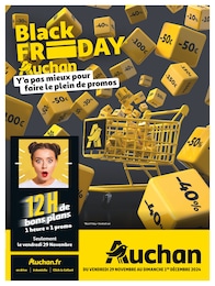 Prospectus Auchan Hypermarché à Amage, "Black FRIDAY", 12 pages, 29/11/2024 - 01/12/2024