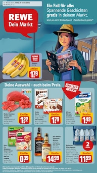 Aktueller REWE Prospekt "Dein Markt" Seite 1 von 24 Seiten für Frankfurt