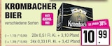 Bier Angebote von Krombacher bei E center Pinneberg für 10,99 €