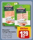 Geflügel Mortadella im Angebot bei REWE in Freital Geflügel Mortadella Angebote von Wiesenhof bei REWE Freital für 1,29 €