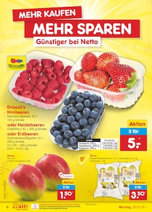 Erdbeeren im Netto Marken-Discount Prospekt "Aktuelle Angebote" mit 59 Seiten (Ulm)