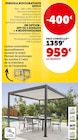 Pergola bioclimatique asolo en promo chez Super U Tremblay-en-France à 959,00 €