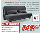 Faltsofa Gina für 549,95 € bei Möbel AS im Angebot Faltsofa Gina im aktuellen Möbel AS Prospekt