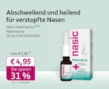 Nasic Nasenspray bei mea - meine apotheke im Prospekt "" für 4,95 €