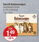 Katzenzungen Angebot im V-Markt Prospekt Katzenzungen im V-Markt Prospekt zum Preis von 1,49 €