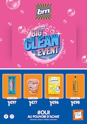 Catalogue Meubles & Décorations B&M en cours à Pocé-sur-Cissé et alentours, "BIG CLEAN EVENT", 20 pages, 17/09/2025 - 14/10/2025