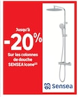 Jusqu’à -20% Sur les colonnes de douche avec bouton SENSEA Icone - SENSEA - LEROY MERLIN à Sarcelles Jusqu’à -20% Sur les colonnes de douche avec bouton SENSEA Icone - SENSEA en promo chez LEROY MERLIN Sarcelles