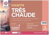 Couette "Très chaude" - BLANREVE en promo chez Carrefour Aix-en-Provence à 16,50 €