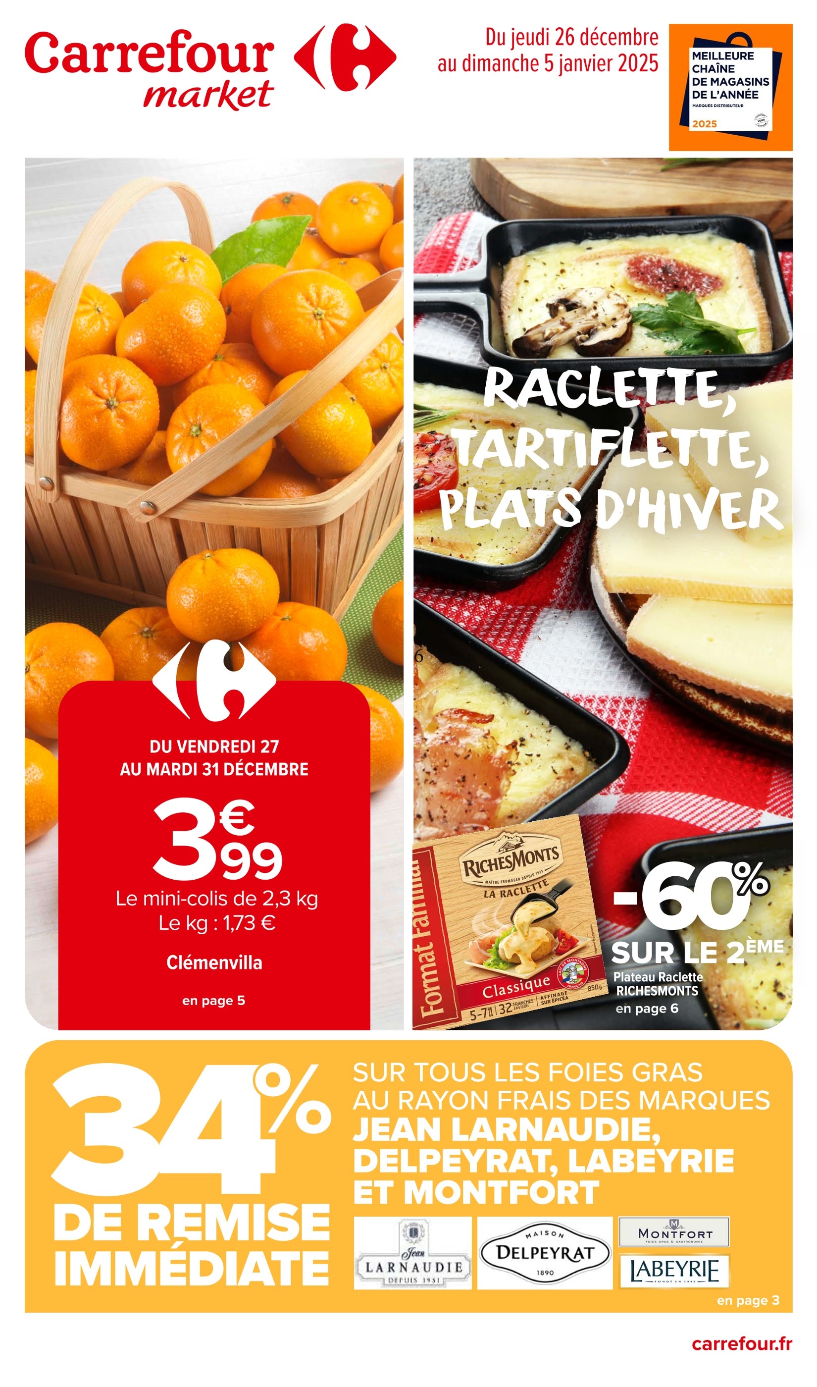 Poussette Carrefour Market Promos et prix dans le catalogue de la semaine