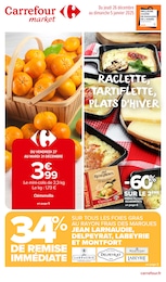 Prospectus Carrefour Market à Chambourcy, "RACLETTE, TARTIFLETTE, PLATS D’HIVER", 22 pages, 26/12/2024 - 05/01/2025