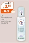 Deo-Zerstäuber Angebote von CD bei Müller Neu-Ulm für 2,55 €