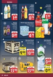 Cola im EDEKA Prospekt in Waltrop Aktueller EDEKA Prospekt mit Cola, "Aktuelle Angebote", Seite 20
