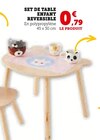 Set de table enfant réversible dans le catalogue Hyper U