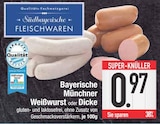 Bayerische Münchner Weißwurst bei EDEKA im Prospekt "" für 0,97 €