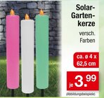 Aktuelles Solar-Gartenkerze Angebot bei Zimmermann in Mainz ab 3,99 €