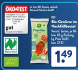 Bio-Gewürze im Nachfüllbeutel von BIO im aktuellen ALDI SÜD Prospekt für 1,49 €