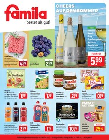 Nutella im famila Nordost Prospekt "besser als gut!" mit 24 Seiten (Falkensee)