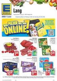 Aktueller EDEKA Supermarkt Prospekt für Neusorg 03.08.2026 - 08.08.2026 EDEKA Prospekt für Neusorg mit 38 Seiten