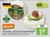 Bio Ziegenfrischkäsetaler im Angebot bei Marktkauf in Tübingen Bio Ziegenfrischkäsetaler Angebote von Unsere Heimat bei Marktkauf Tübingen für 1,99 €
