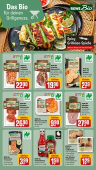 Fleisch im REWE Prospekt "Dein Markt" mit 18 Seiten (Halle (Saale))